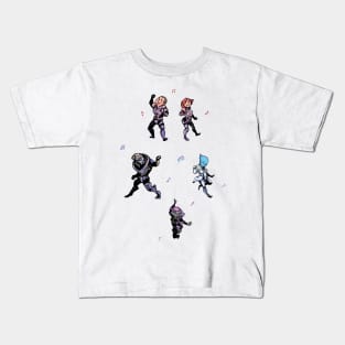 Mass Effect Dance Party Kids T-Shirt